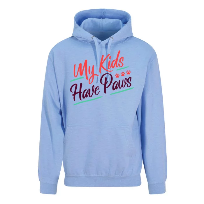 My Kids Have Paws Pet Owner Unisex Surf Hoodie