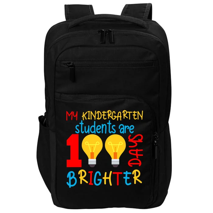 My Kindergarten Student Are 100 Days Brighter Impact Tech Backpack