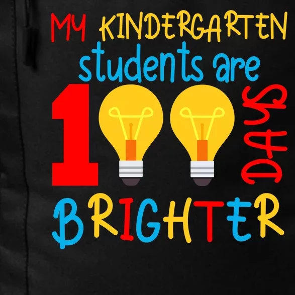 My Kindergarten Student Are 100 Days Brighter Daily Commute Backpack