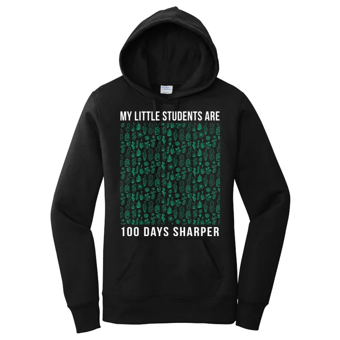 My Little Students Are 100 Days Sharper Women's Pullover Hoodie