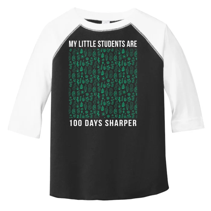 My Little Students Are 100 Days Sharper Toddler Fine Jersey T-Shirt