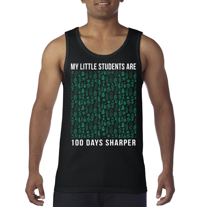 My Little Students Are 100 Days Sharper Tank Top