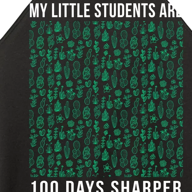 My Little Students Are 100 Days Sharper Women’s Perfect Tri Rocker Tank