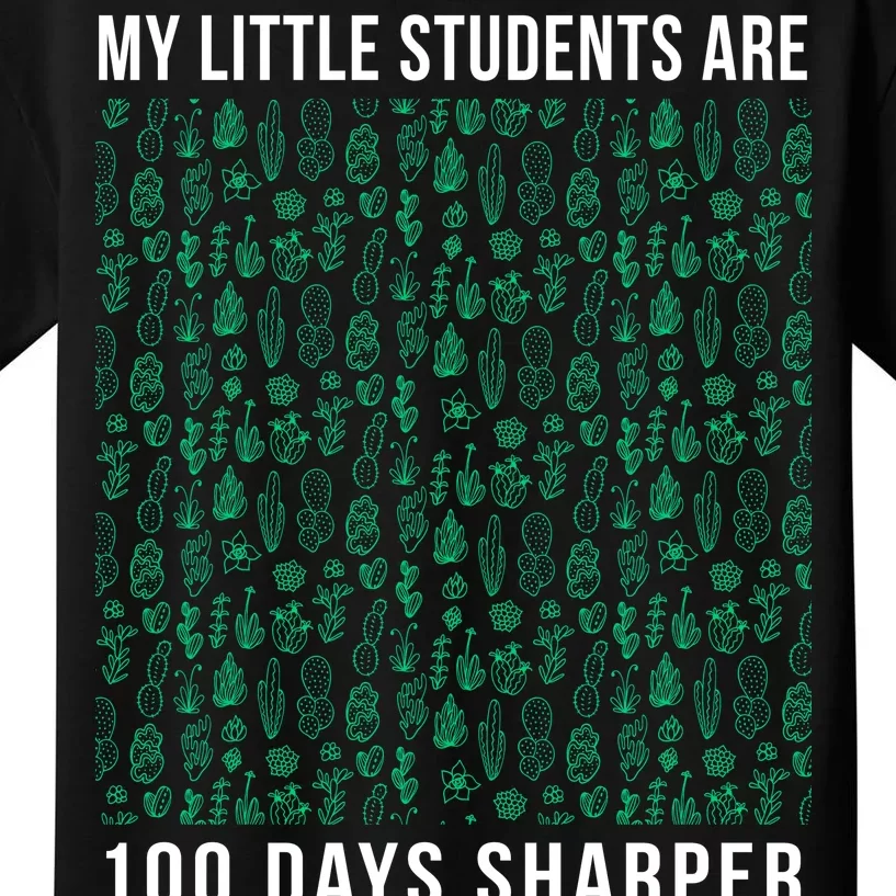 My Little Students Are 100 Days Sharper Kids T-Shirt