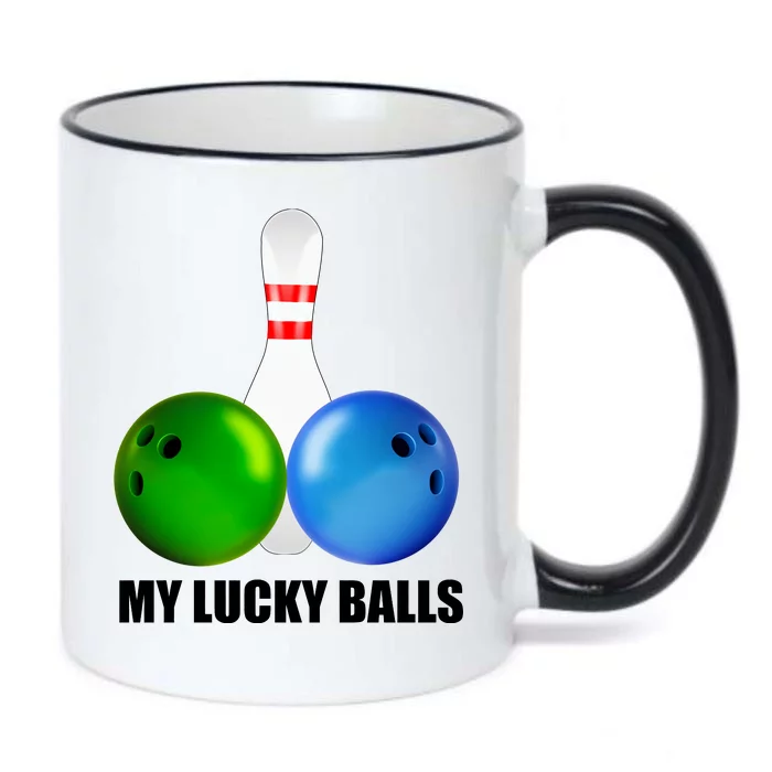 My Lucky Balls Black Color Changing Mug