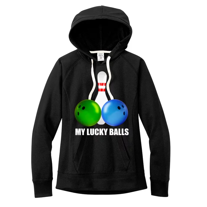 My Lucky Balls Women's Fleece Hoodie