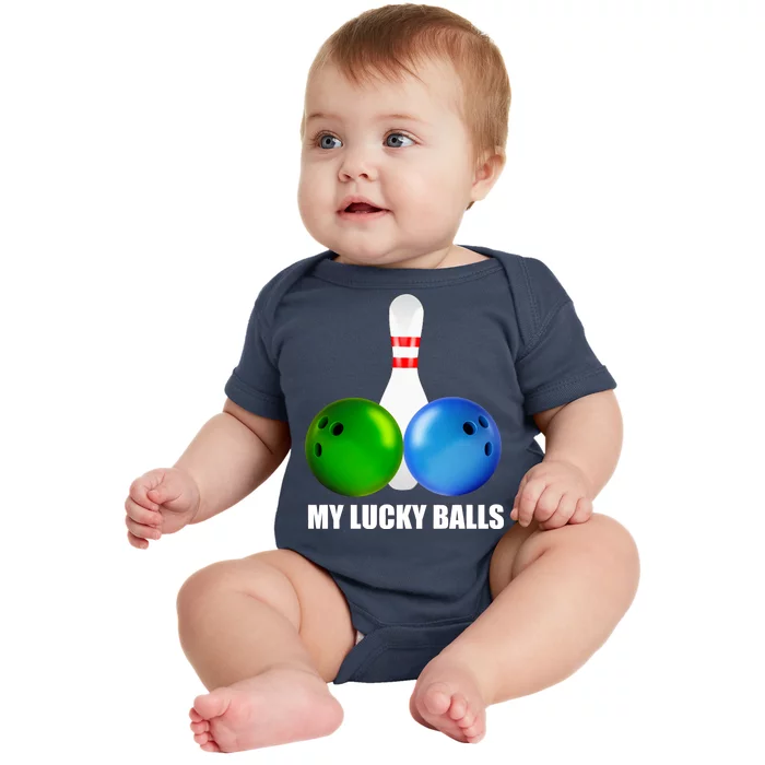 My Lucky Balls Baby Bodysuit