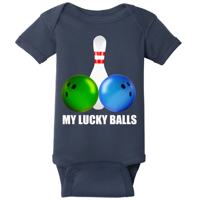 My Lucky Balls Baby Bodysuit