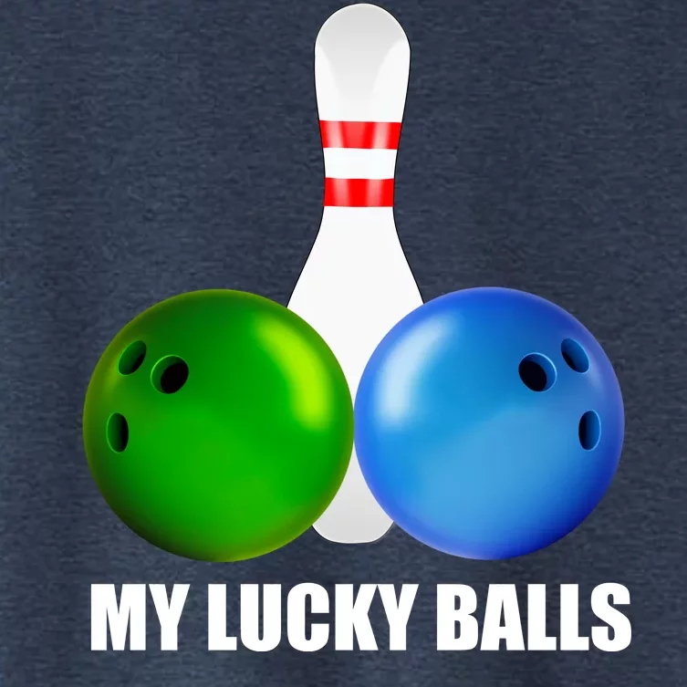 My Lucky Balls Women's Crop Top Tee