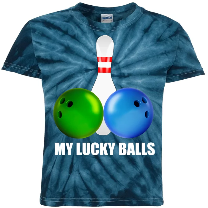 My Lucky Balls Kids Tie-Dye T-Shirt