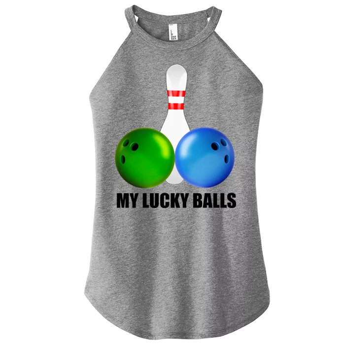 My Lucky Balls Women’s Perfect Tri Rocker Tank