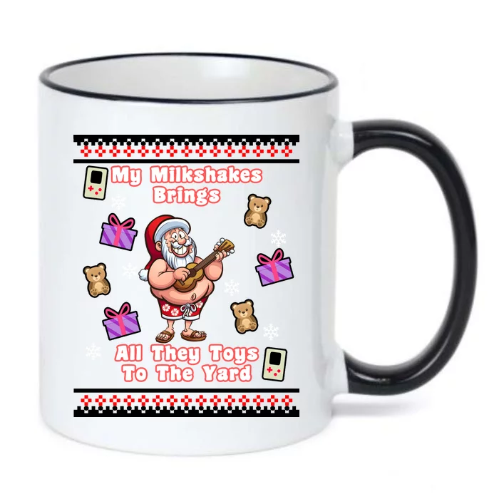 My Milkshakes Brings All The Toys To The Yard Black Color Changing Mug