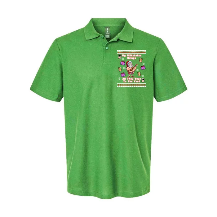 My Milkshakes Brings All The Toys To The Yard Softstyle Adult Sport Polo