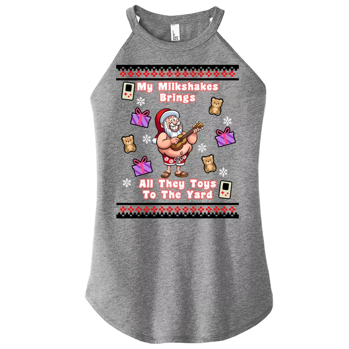 My Milkshakes Brings All The Toys To The Yard Women’s Perfect Tri Rocker Tank