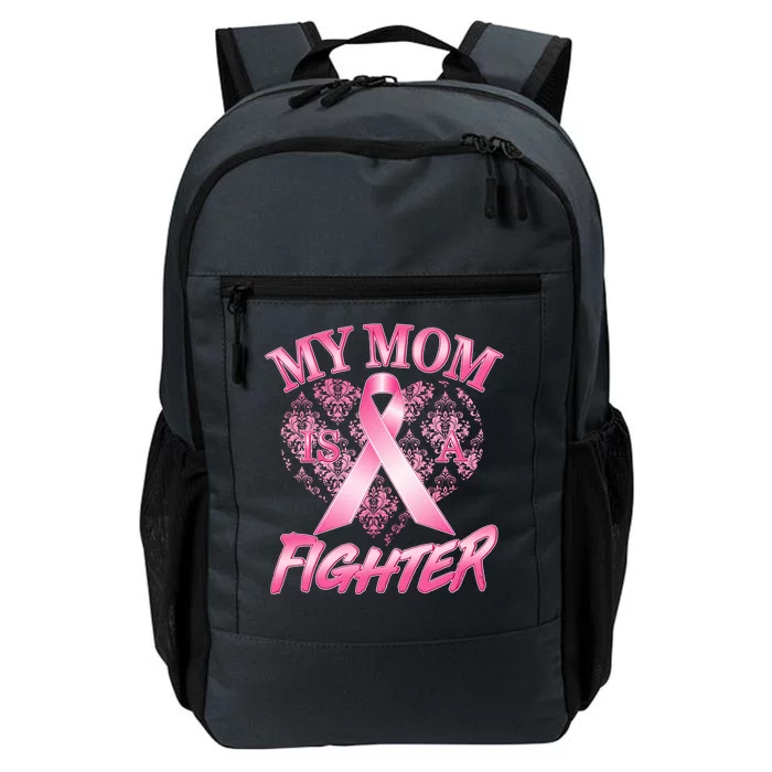 My Mom Is A Fighter Breast Cancer Awareness Daily Commute Backpack