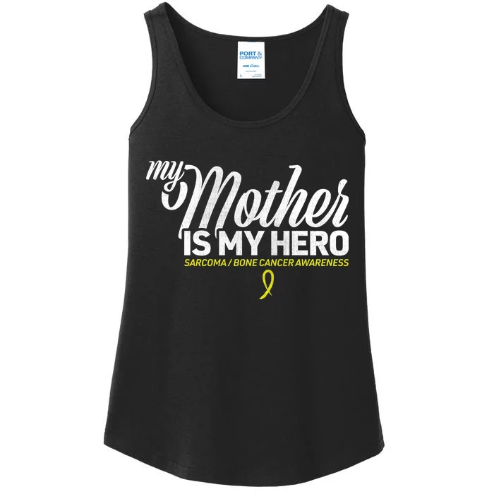 My Mother Is My Hero Sarcoma Awareness Ladies Essential Tank