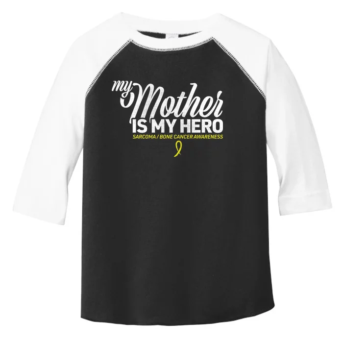 My Mother Is My Hero Sarcoma Awareness Toddler Fine Jersey T-Shirt