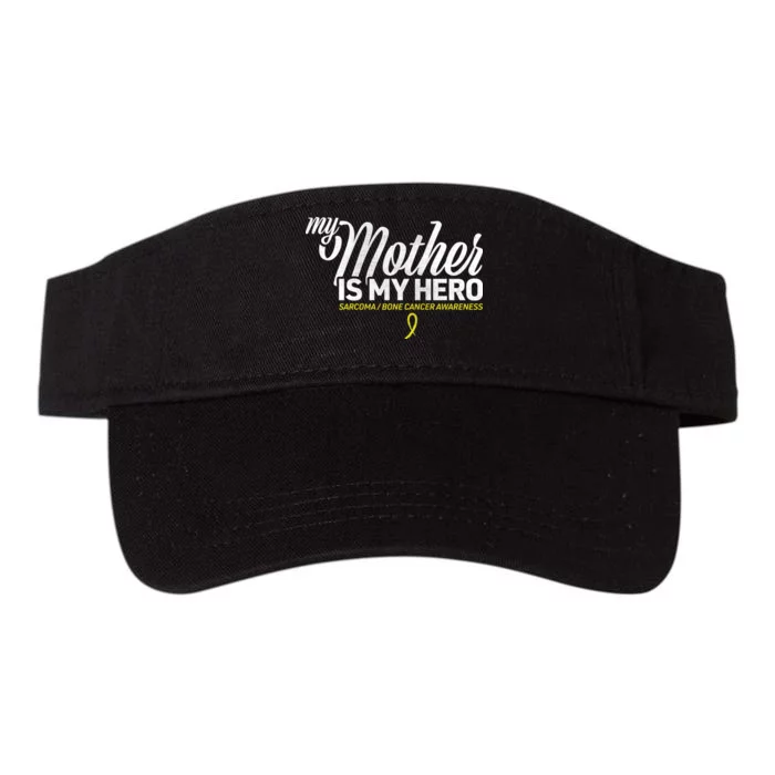 My Mother Is My Hero Sarcoma Awareness Valucap Bio-Washed Visor