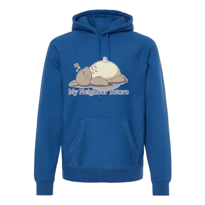 My Neighbor Totoro Sleepign Premium Hoodie