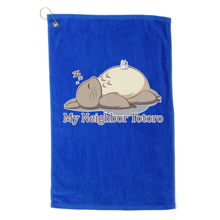 My Neighbor Totoro Sleepign Platinum Collection Golf Towel