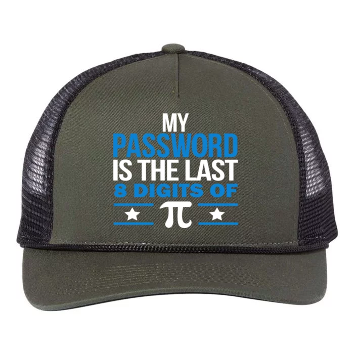 My Password is the last digit of Pi Retro Rope Trucker Hat Cap