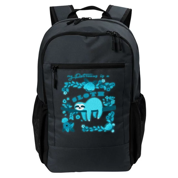 My Patronsus Is A Sloth Funny Daily Commute Backpack