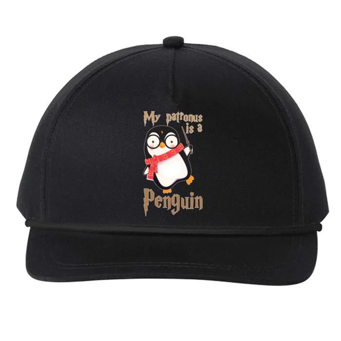 My Patronus Is a Penguin Snapback Five-Panel Rope Hat