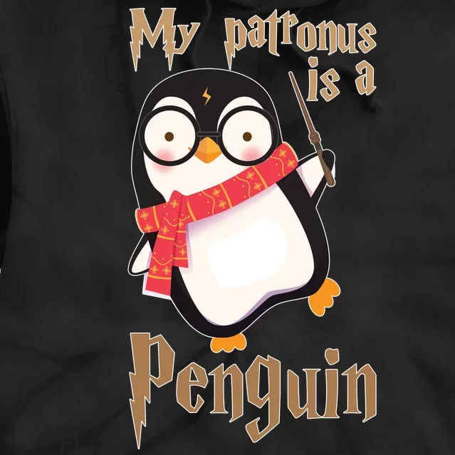 My Patronus Is a Penguin Tie Dye Hoodie