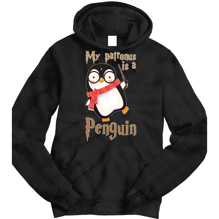 My Patronus Is a Penguin Tie Dye Hoodie