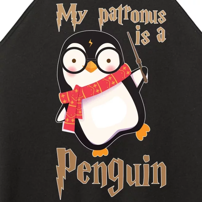 My Patronus Is a Penguin Women’s Perfect Tri Rocker Tank