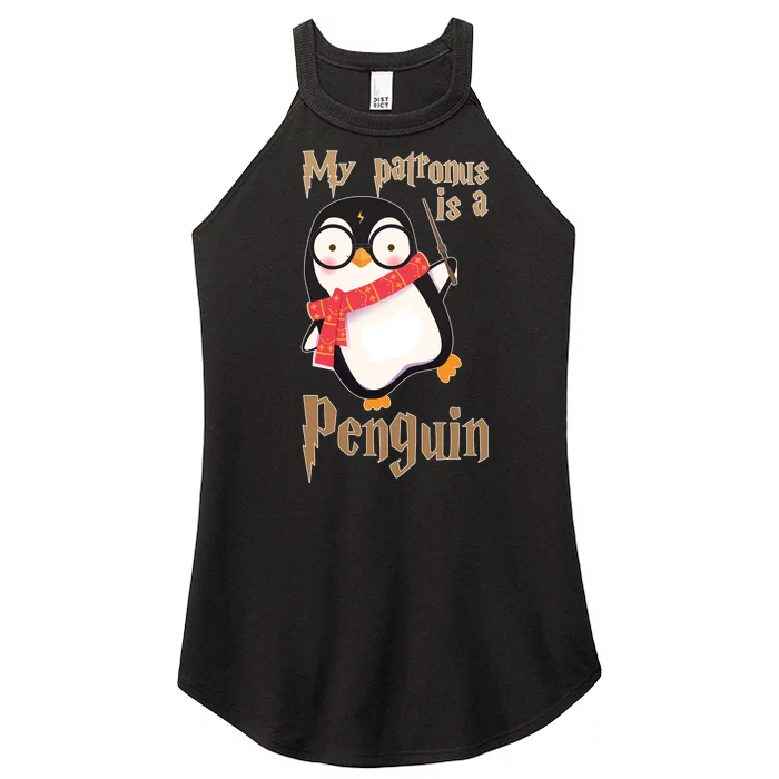 My Patronus Is a Penguin Women’s Perfect Tri Rocker Tank