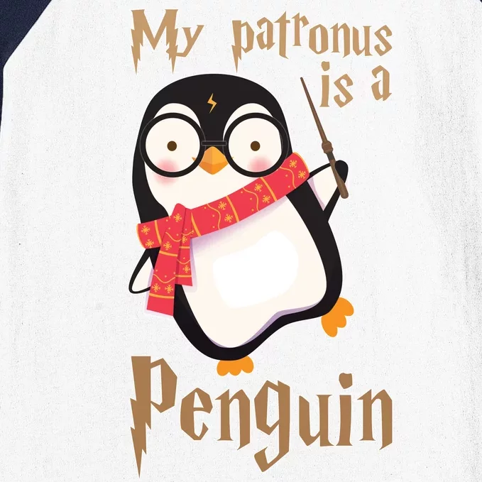 My Patronus Is a Penguin Baseball Sleeve Shirt