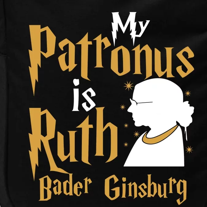 My Patronus Is Ruth Bader Ginsburg Impact Tech Backpack