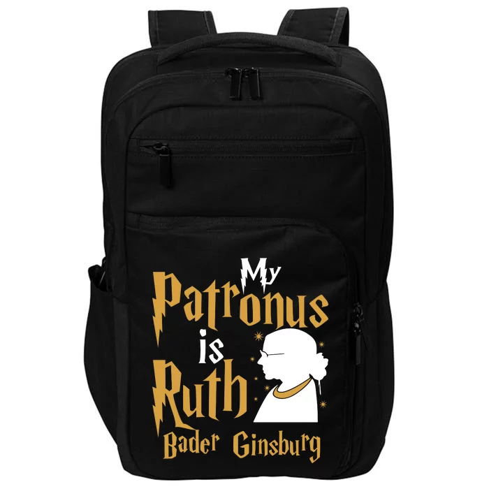 My Patronus Is Ruth Bader Ginsburg Impact Tech Backpack