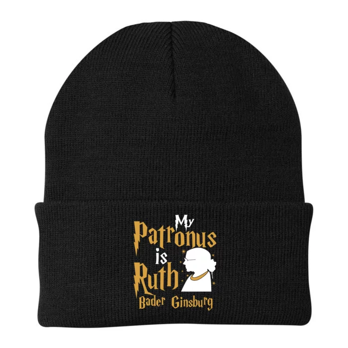 My Patronus Is Ruth Bader Ginsburg Knit Cap Winter Beanie