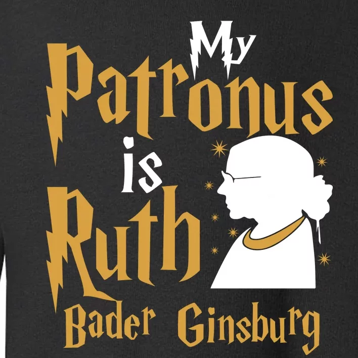 My Patronus Is Ruth Bader Ginsburg Toddler Sweatshirt