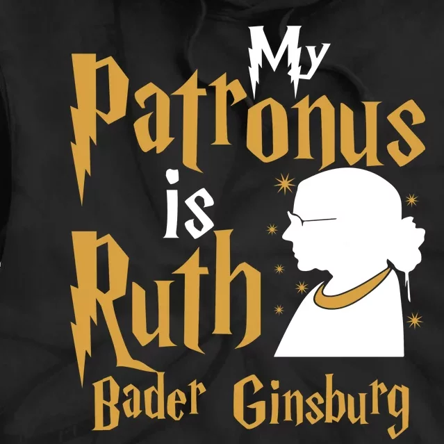 My Patronus Is Ruth Bader Ginsburg Tie Dye Hoodie