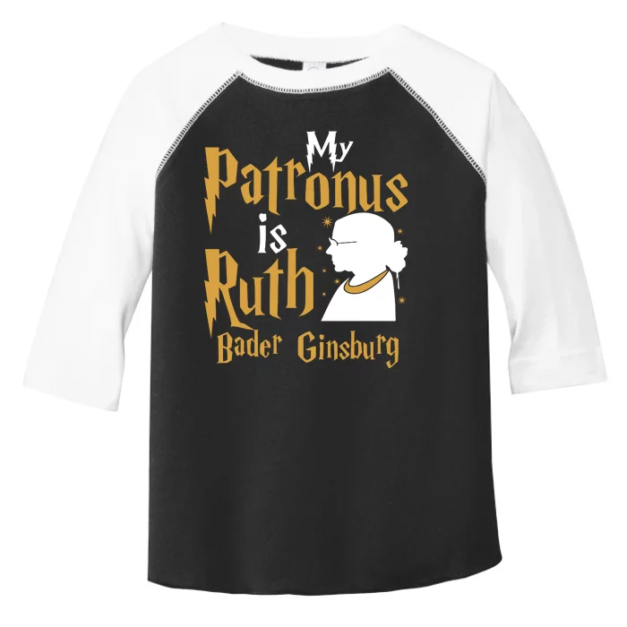 My Patronus Is Ruth Bader Ginsburg Toddler Fine Jersey T-Shirt