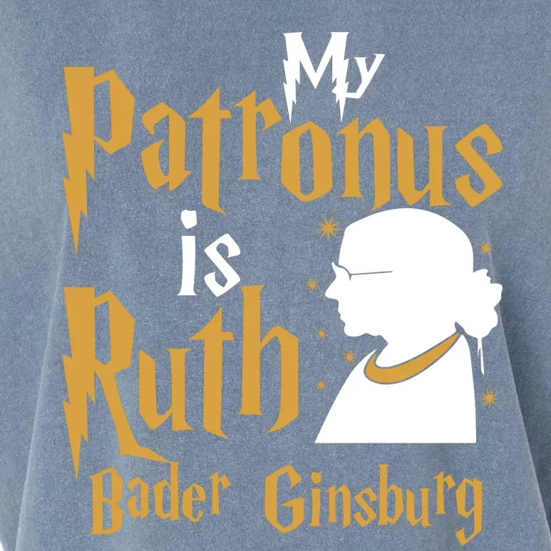 My Patronus Is Ruth Bader Ginsburg Garment-Dyed Women's Muscle Tee