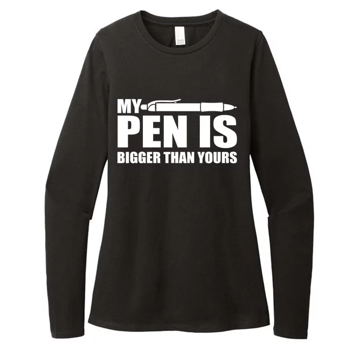 My Pen Is Bigger Then Yours Womens CVC Long Sleeve Shirt