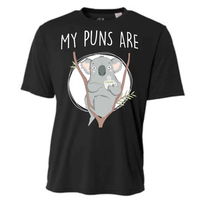 My Puns Are Koala Tea Cooling Performance Crew T-Shirt