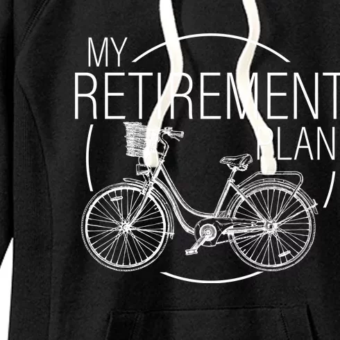 My Retirement Plan Cycling Women's Fleece Hoodie