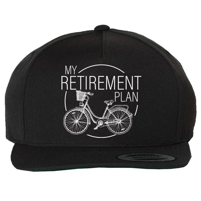 My Retirement Plan Cycling Wool Snapback Cap