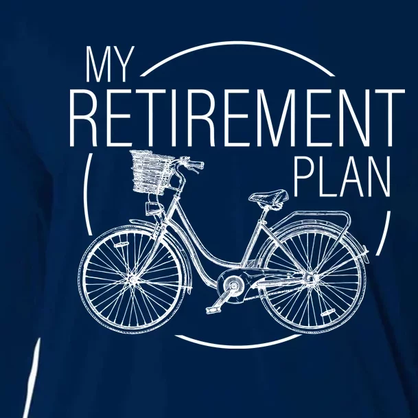 My Retirement Plan Cycling Cooling Performance Long Sleeve Crew