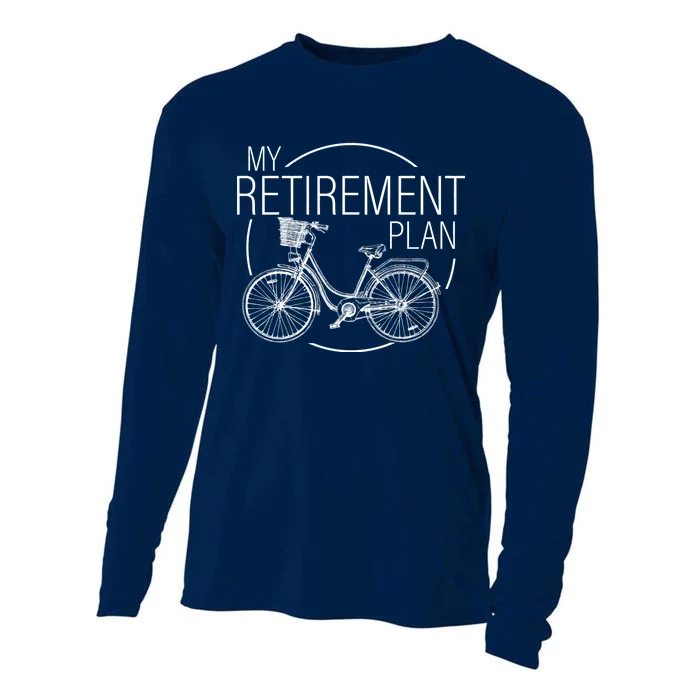 My Retirement Plan Cycling Cooling Performance Long Sleeve Crew