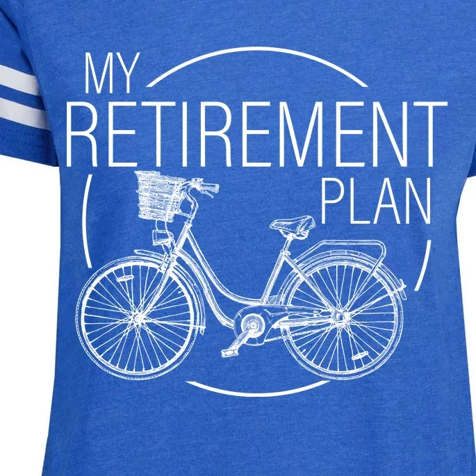 My Retirement Plan Cycling Enza Ladies Jersey Football T-Shirt