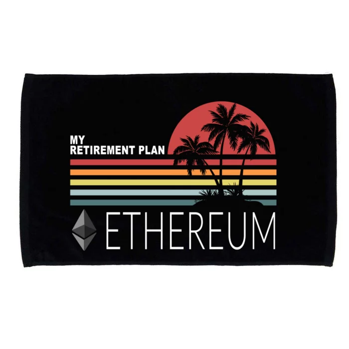 My Retirement Plan Ethereum Microfiber Hand Towel