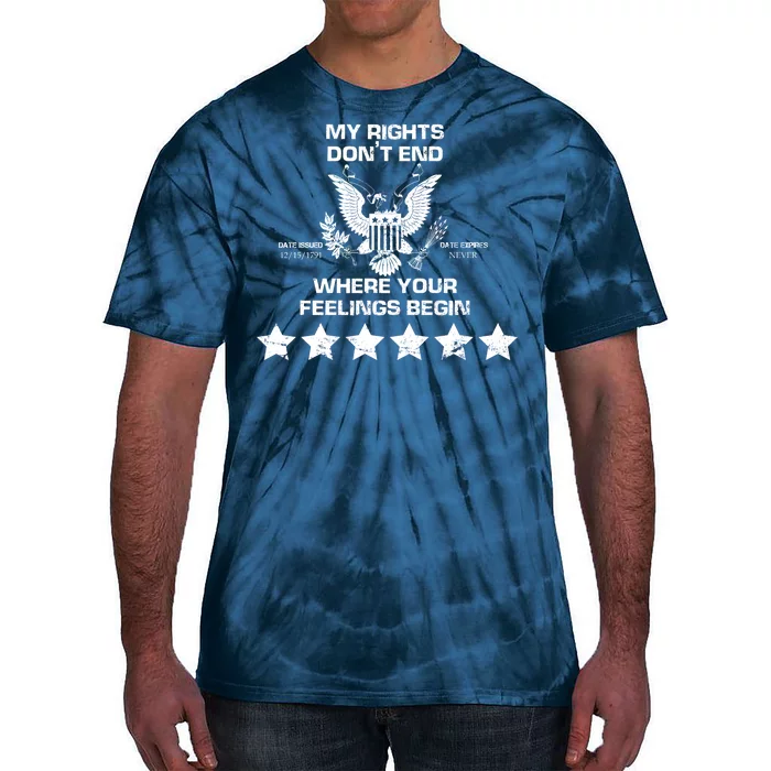 My Right Don't end Tie-Dye T-Shirt