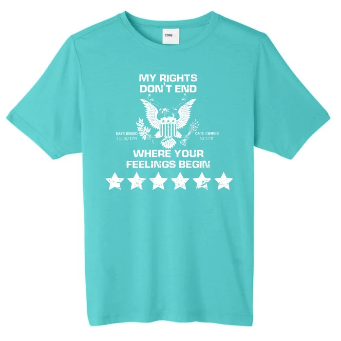 My Right Don't end ChromaSoft Performance T-Shirt