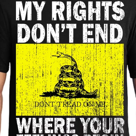 My Rights Don't End Where Your Feelings Begin Pajama Set